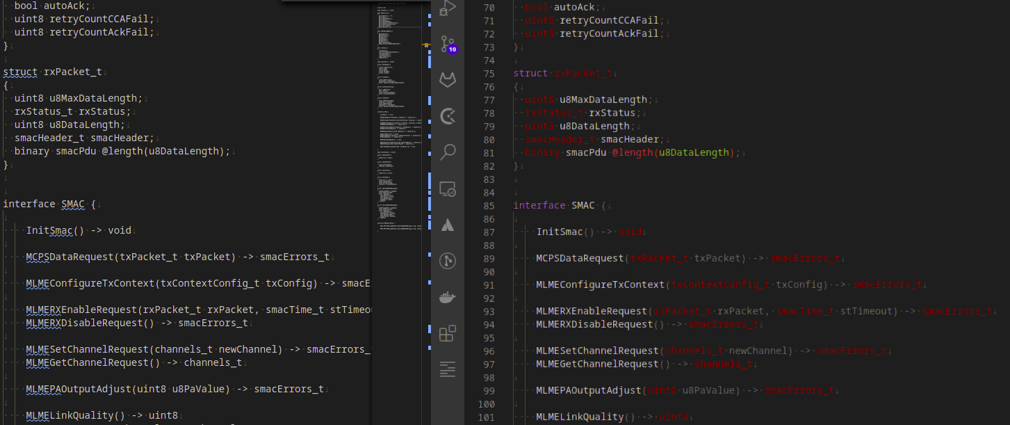 eRPC IDL example
